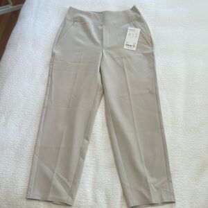 Athleta Endless pant light gray size 4P NWT